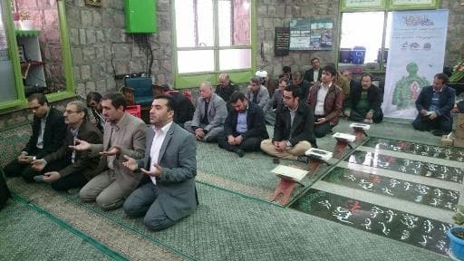 آیین افتتاح هفته هنر انقلاب اسلامی و مراسم ادعای احترام و تجدید میثاق با شهدای گمنام در قاب تصویر