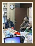 بازدید سرزده رئیس حوزه هنری از روند داوری جشنواره «رویش»