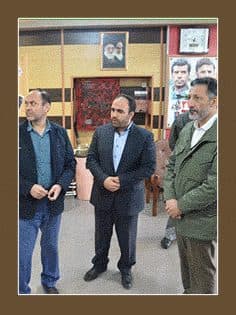 بازدید قائم مقام حوزه و مدیرکل اموراستانها از فضای سینمایی و فرهنگی حوزه هنری زنجان