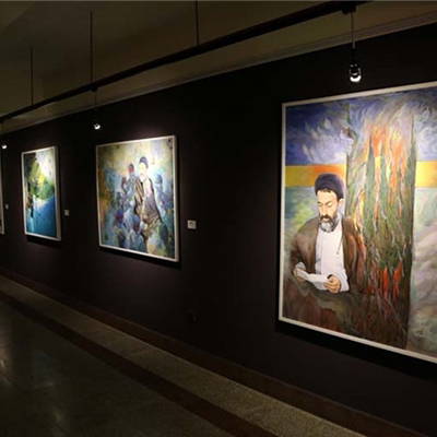 ۱۴۰ اثر نقاشی در جشنواره«سرچشمه سرخ»داوری شد