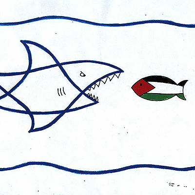 منتخبی از آثار کاریکاتور فلسطین و غزه