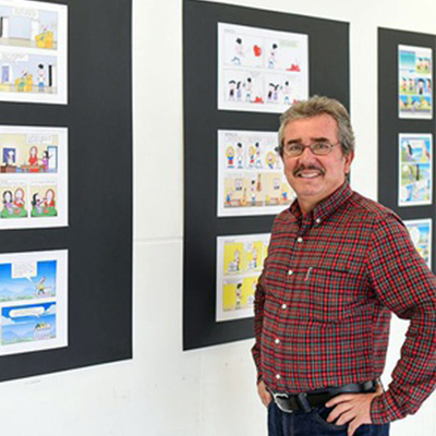 مجموعه ای از کارتون و کاریکاتورهای آرکادیو اسکویی ول