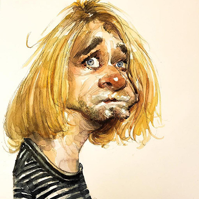 منتخبی از کاریکاتور های یان اوپ دو بیک هنرمند بلژیکی