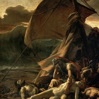 قایقِ مِدوسا، از خیره کننده ترین شاهکارهای نقاشی رمانتیک فرانسوی