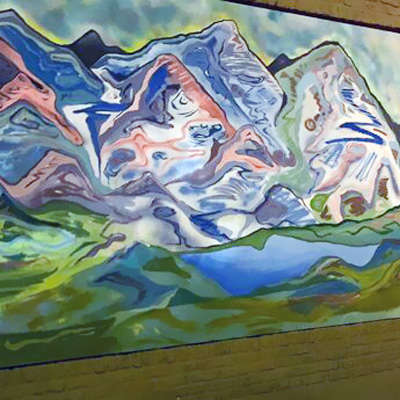 دومین پروژه نقاشی دیواری سفارت ایتالیا در تهران رونمایی شد