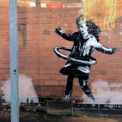 دوچرخه کنار اثر هنری «بنکسی» ناپدید شد