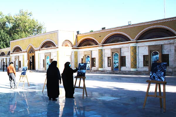 گلزار شهدا سومین منزل کاروان فرهنگی و هنری فجر 1400