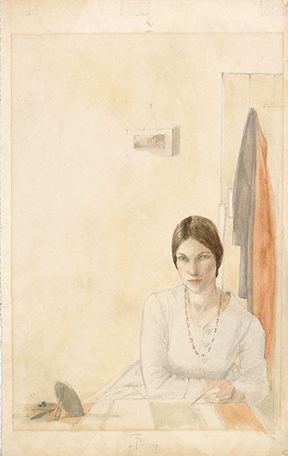 تعدادی از نقاشی های Winifred Knights