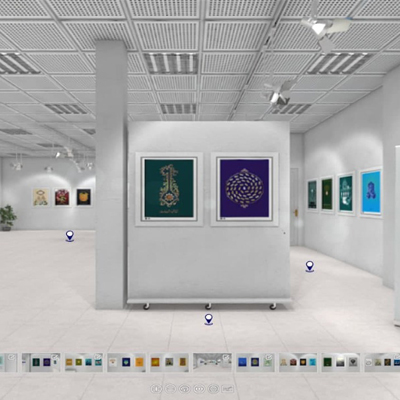 تور مجازی نگارخانه حوزه هنری استان اردبیل راه‌اندازی شد